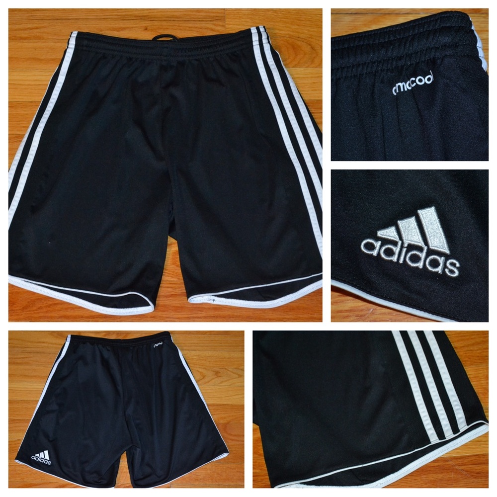 Men’s Adidas Climacool black athletic shorts, size S